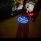 Volkswagen Door lights Logo Nr. 162 (quantità 1 = 2 pellicole logo / 2 luci porta)