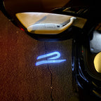 Feux de porte Volkswagen R Logo Nr. 152 (quantité 1 = 2 film de logo / 2 lumières de porte)