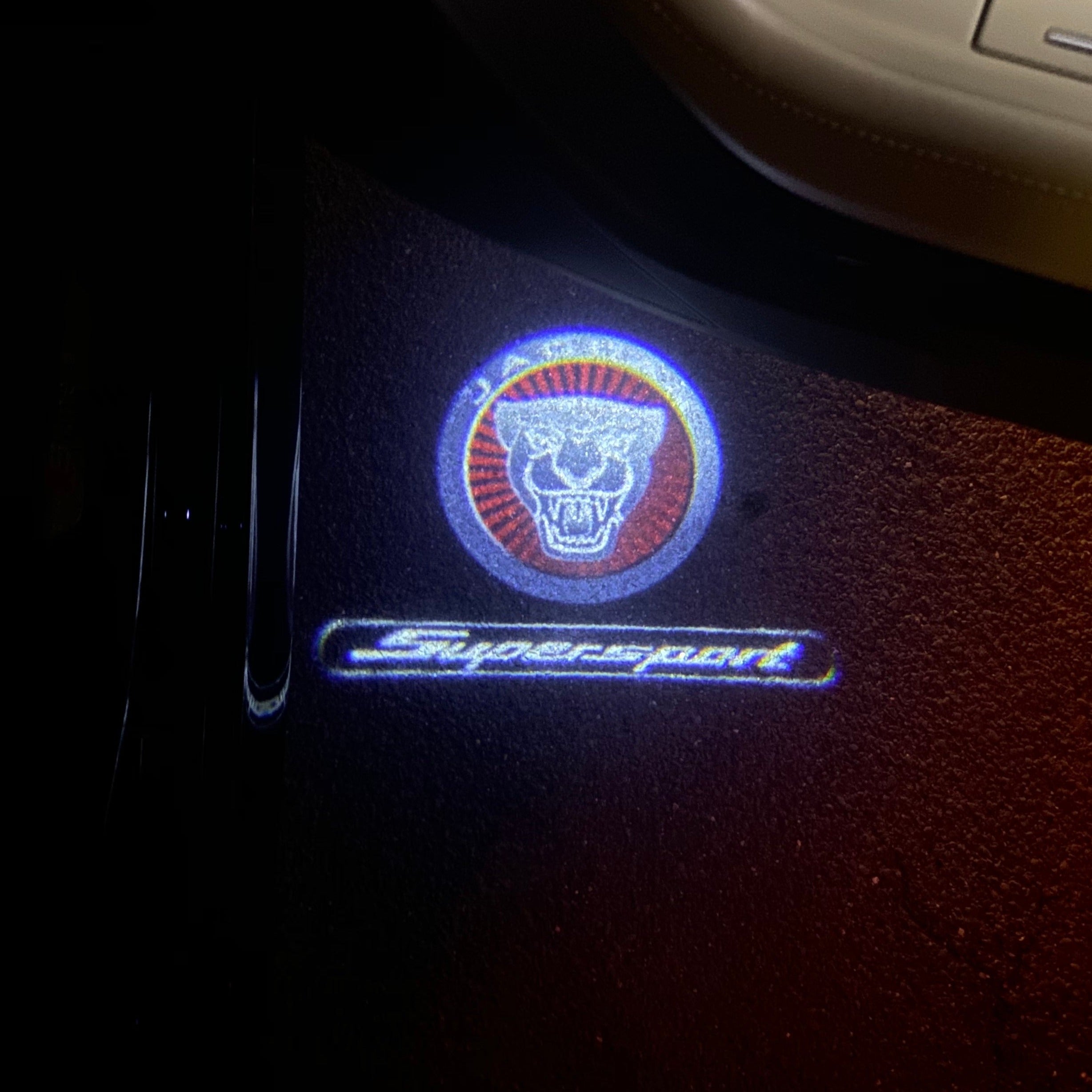 JAGUAR LOGO PROJECROTR LIGHTS Nr.102 (quantité 1 = 1 ensemble/2 feux de porte)