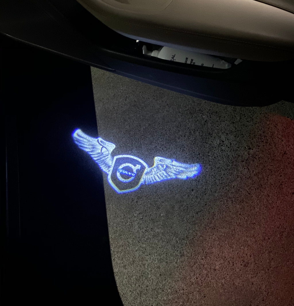 Volvo LOGO PROJECROTR LIGHTS Nr.126 (quantité 1 = 2 Logo Film / 2 feux de porte)