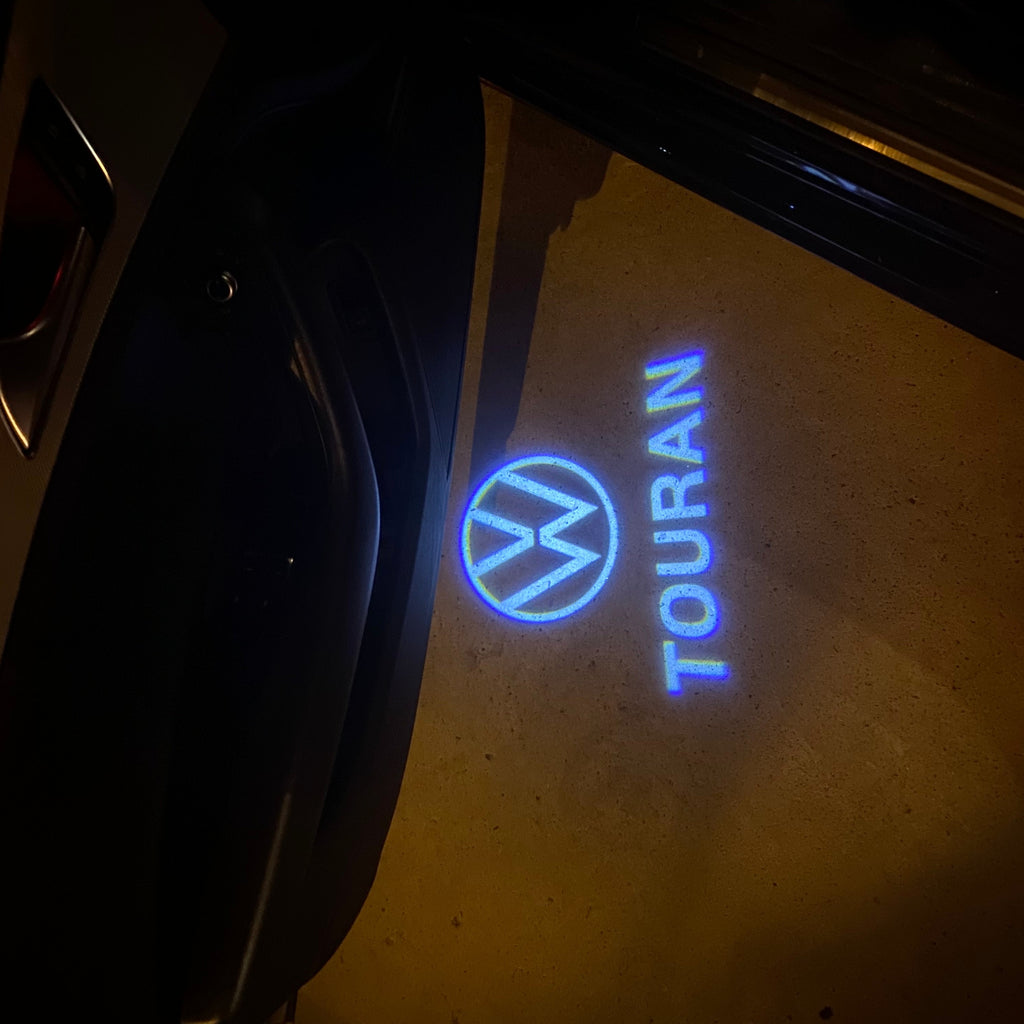 Volkswagen Door lights Logo Nr. 12 (quantité 1 = 2 Logo Films /2 feux de porte)
