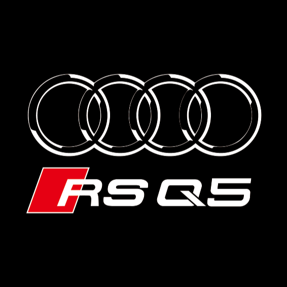 AUDI LOGO PROJECTOT LIGHTS Nr.19 (quantità 1 = 2 Logo Films /2 luci porta)