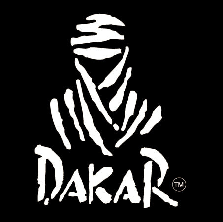 Logo DAKAR Nr. 108 (quantità 1 = 2 Pellicole per logo / 2 luci per porte）