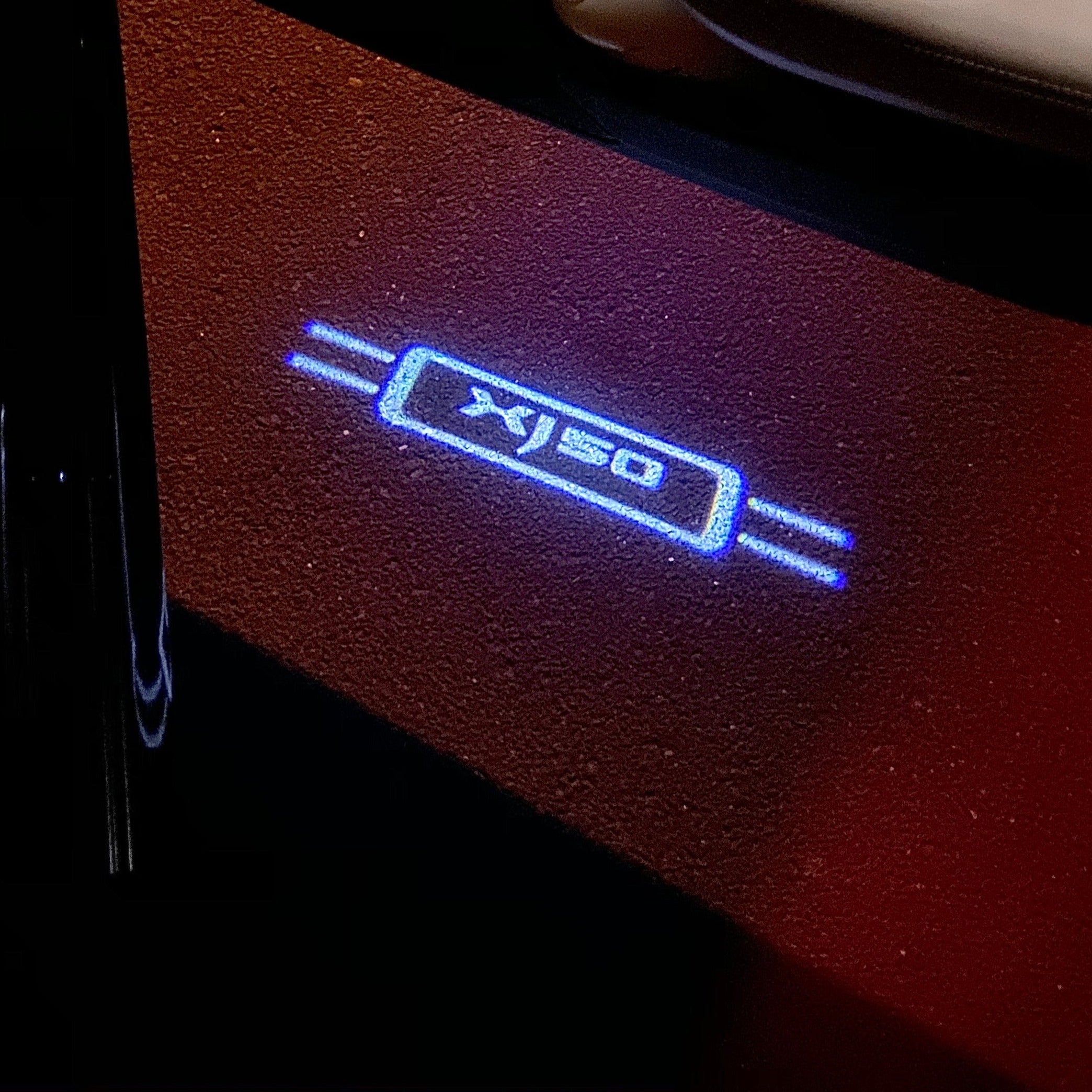 Jaguar logo item # 49 Light (qty.1 = 1 set / 2 Door Lights)