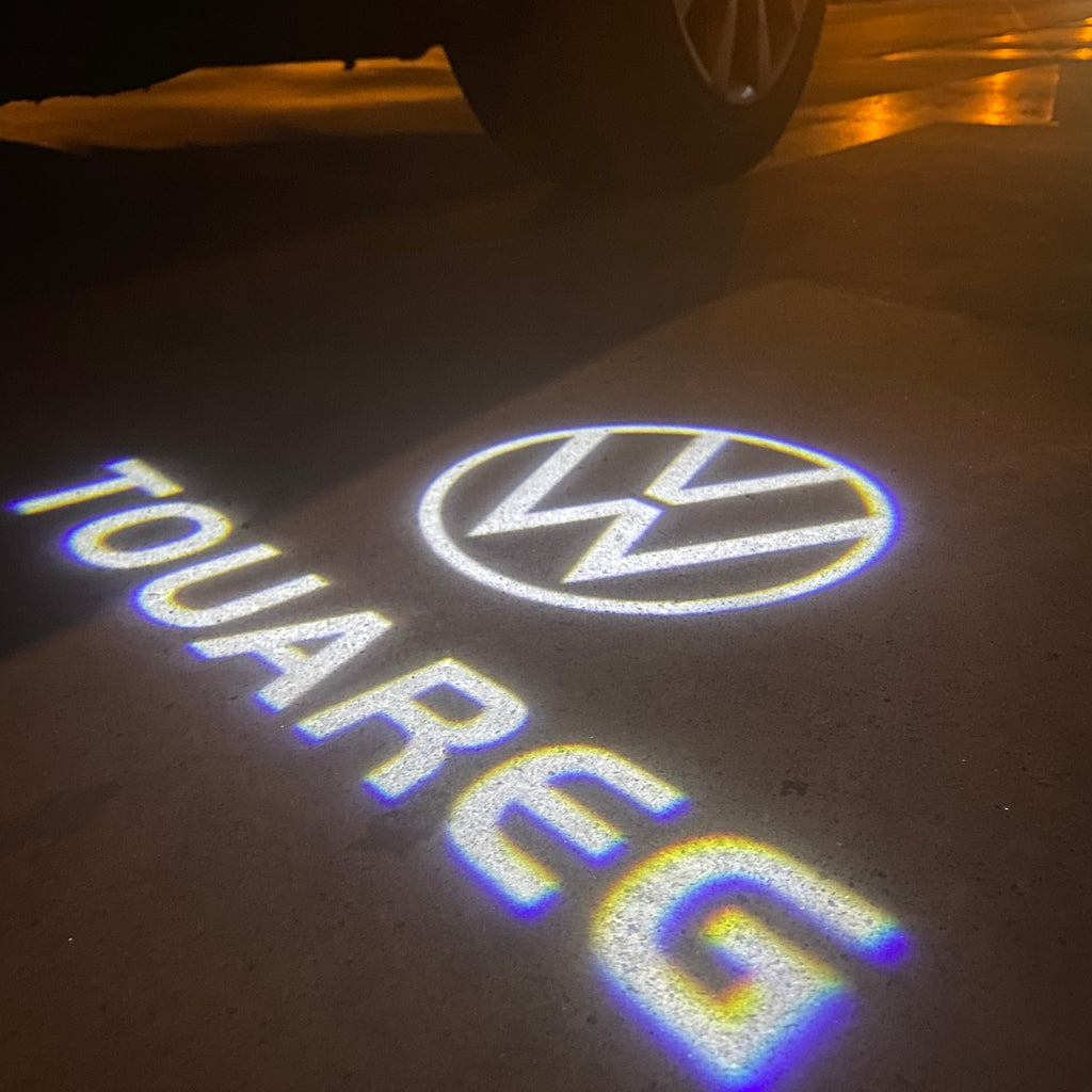 Volkswagen Door lights Logo Nr. 12 (quantité 1 = 2 Logo Films /2 feux de porte)