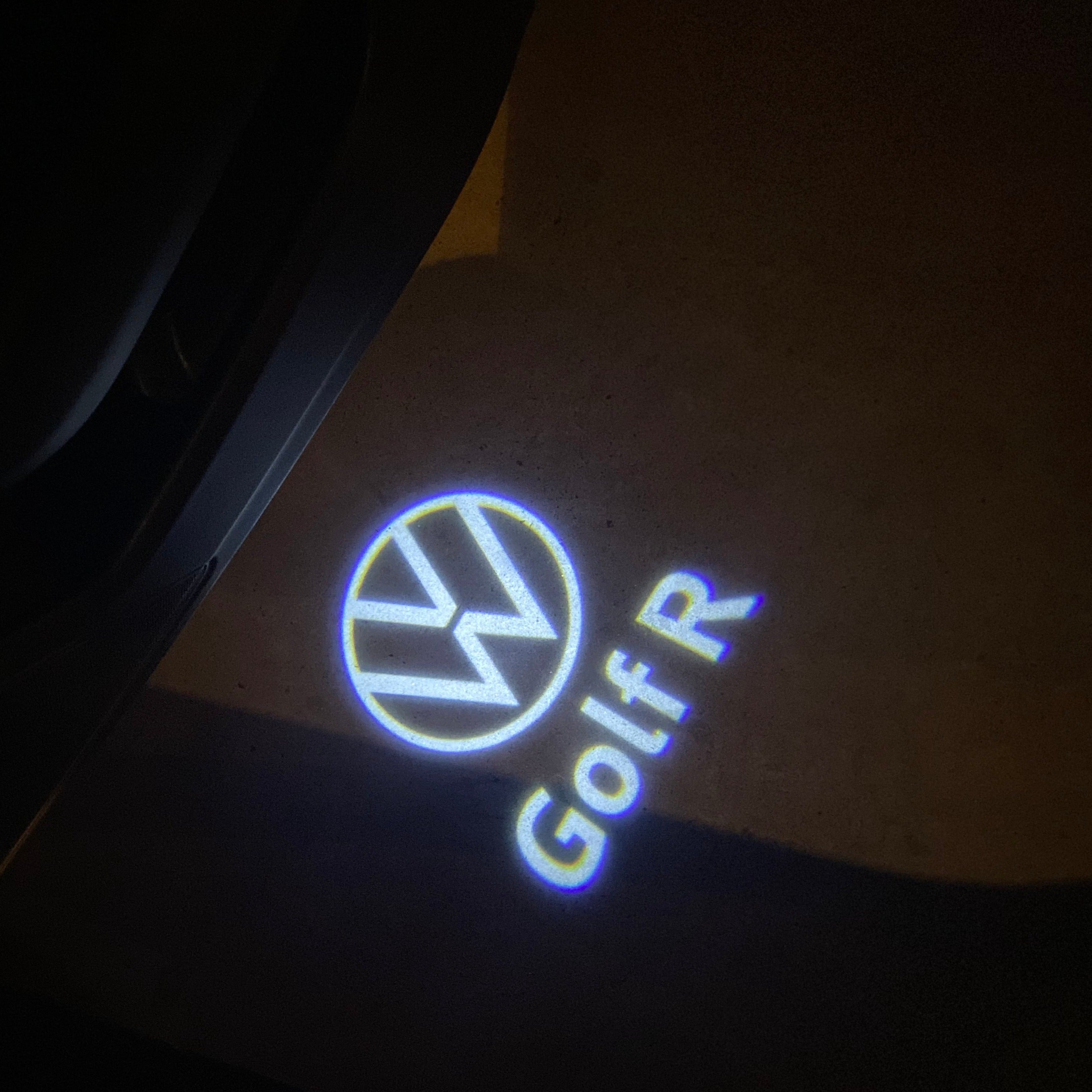 Volkswagen Door lights Logo Nr. 12 (cantidad 1 = 2 logo films /2 luces de puerta)