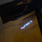 Volkswagen Door lights Logo Nr. 12 (quantité 1 = 2 Logo Films /2 feux de porte)