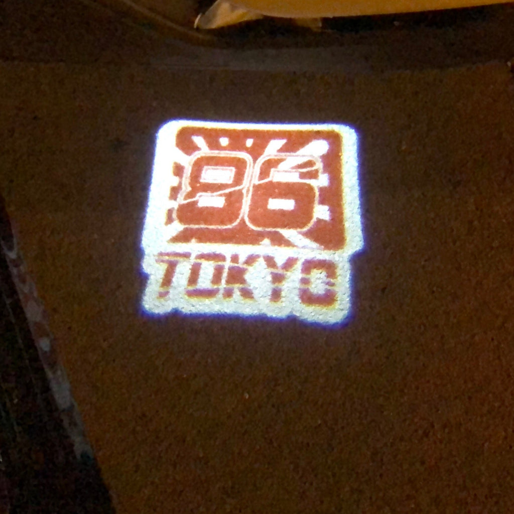 GT 86 LOGO PROJECTOT LIGHTS Nr.14 (Menge 1 = 2 Logofolien /2 Türleuchten)