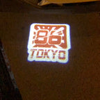 GT 86 LOGO PROJECTOT LIGHTS Nr.14 (Menge 1 = 2 Logofolien /2 Türleuchten)