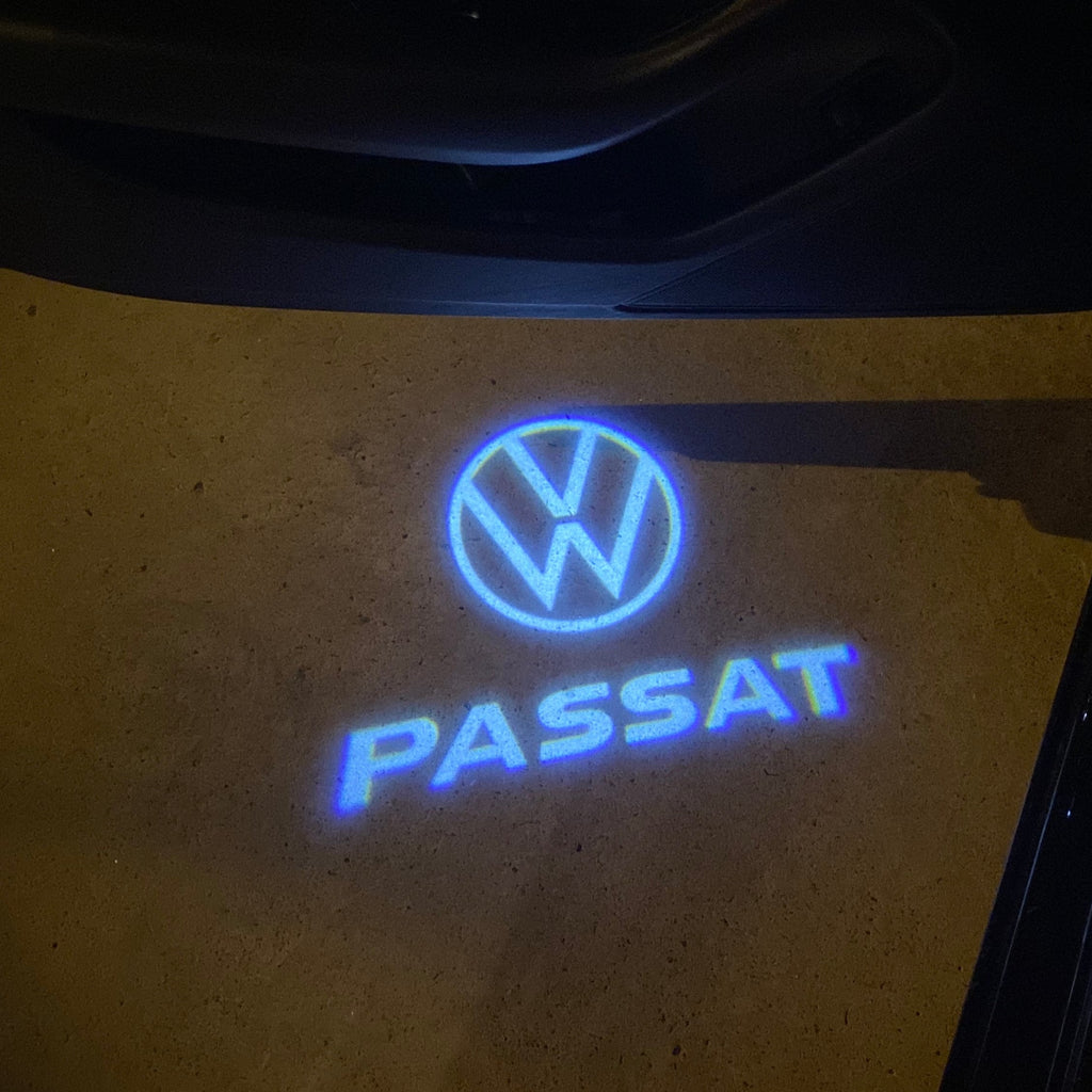 Volkswagen Door lights Logo Nr. 12 (quantité 1 = 2 Logo Films /2 feux de porte)
