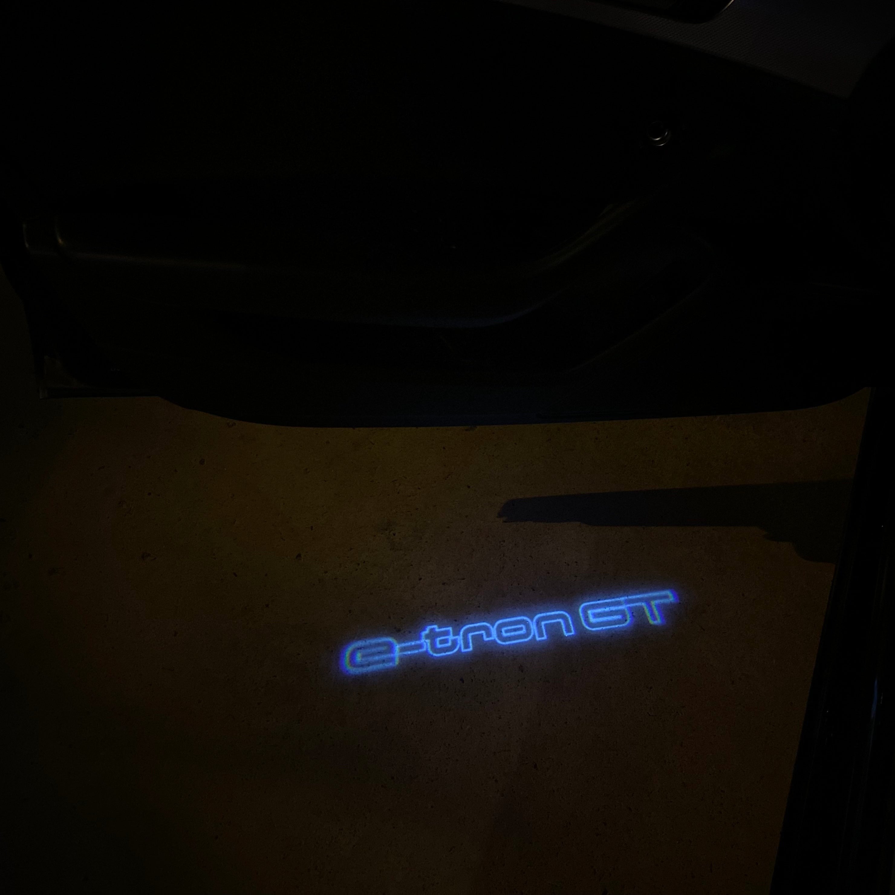 AUDI LOGO PROJECTOT LIGHTS Nr.19 (quantità 1 = 2 Logo Films /2 luci porta)