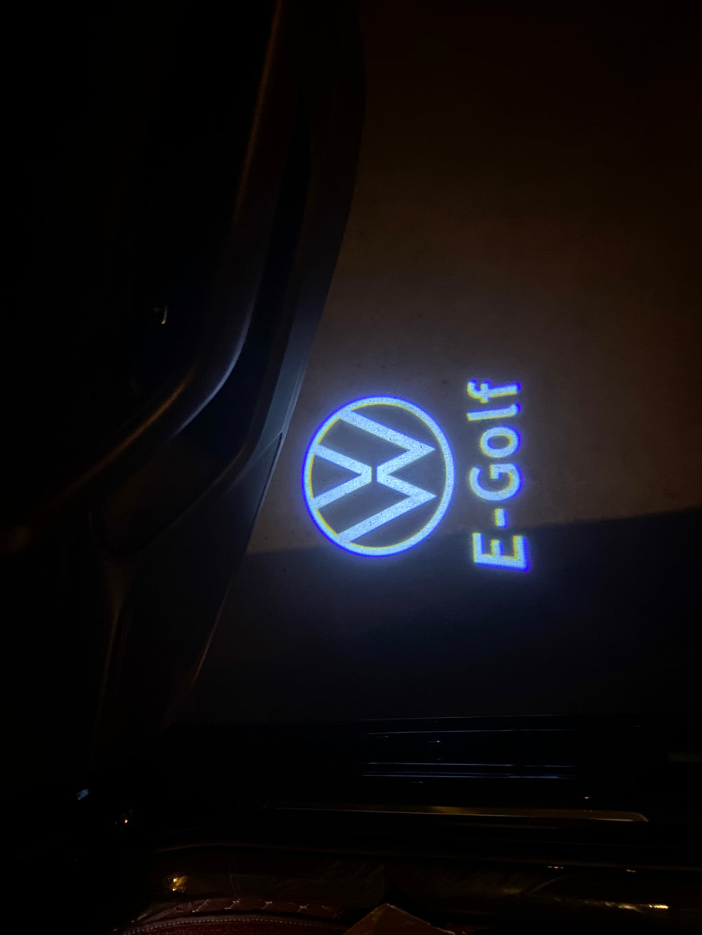 Volkswagen Door lights Logo Nr. 12 (cantidad 1 = 2 logo films /2 luces de puerta)