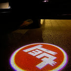LAMPES DE PROJECTEUR JDM LOGO N ° 09 (quantité 1 = 1 jeux / 2 lumières de porte)