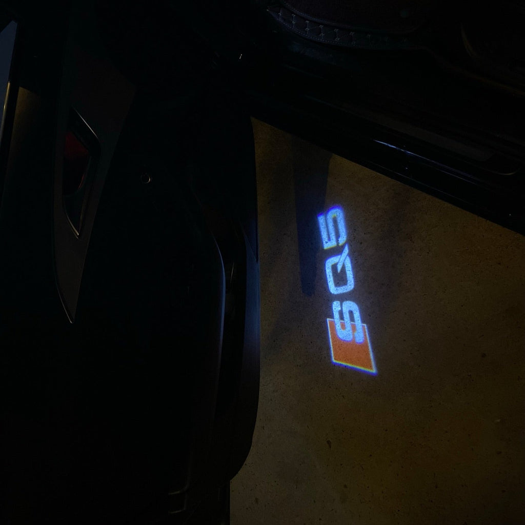 AUDI LOGO PROJECT LIGHTS Nr.58 (quantità 1= 2 Logo Films /2 porta luci）