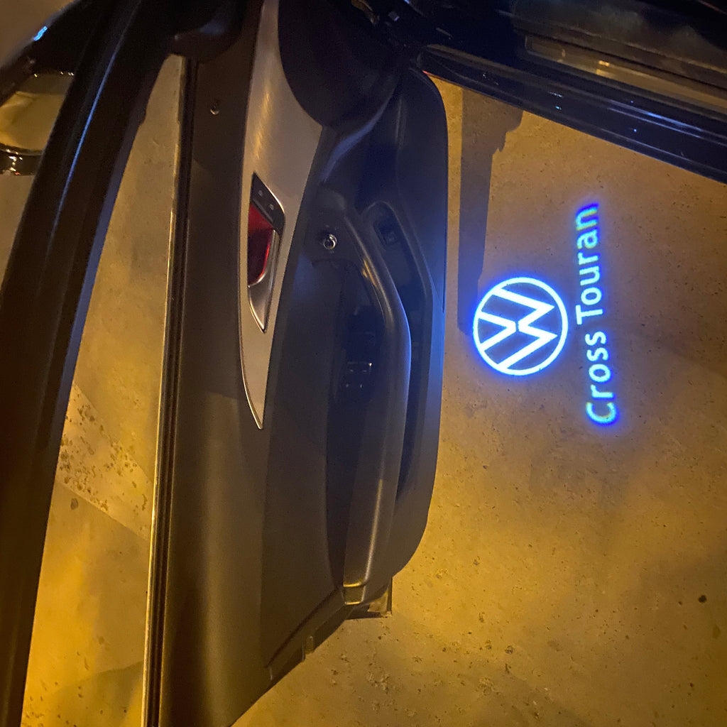 Volkswagen Door lights Logo Nr. 12 (quantité 1 = 2 Logo Films /2 feux de porte)