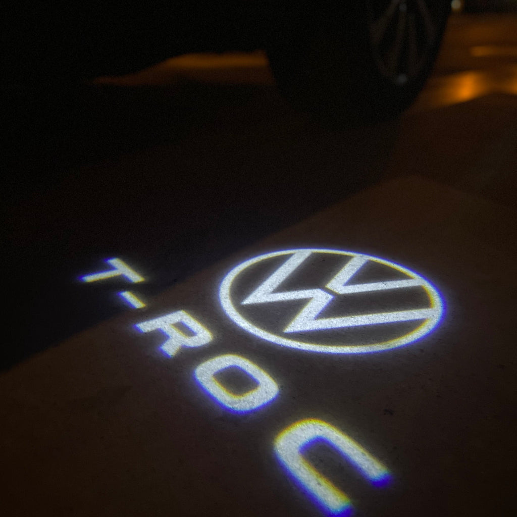 Volkswagen Door lights Logo Nr. 12 (cantidad 1 = 2 logo films /2 luces de puerta)