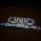 AUDI LOGO PROJECTOT LIGHTS Nr.19 (quantità 1 = 2 Logo Films /2 luci porta)