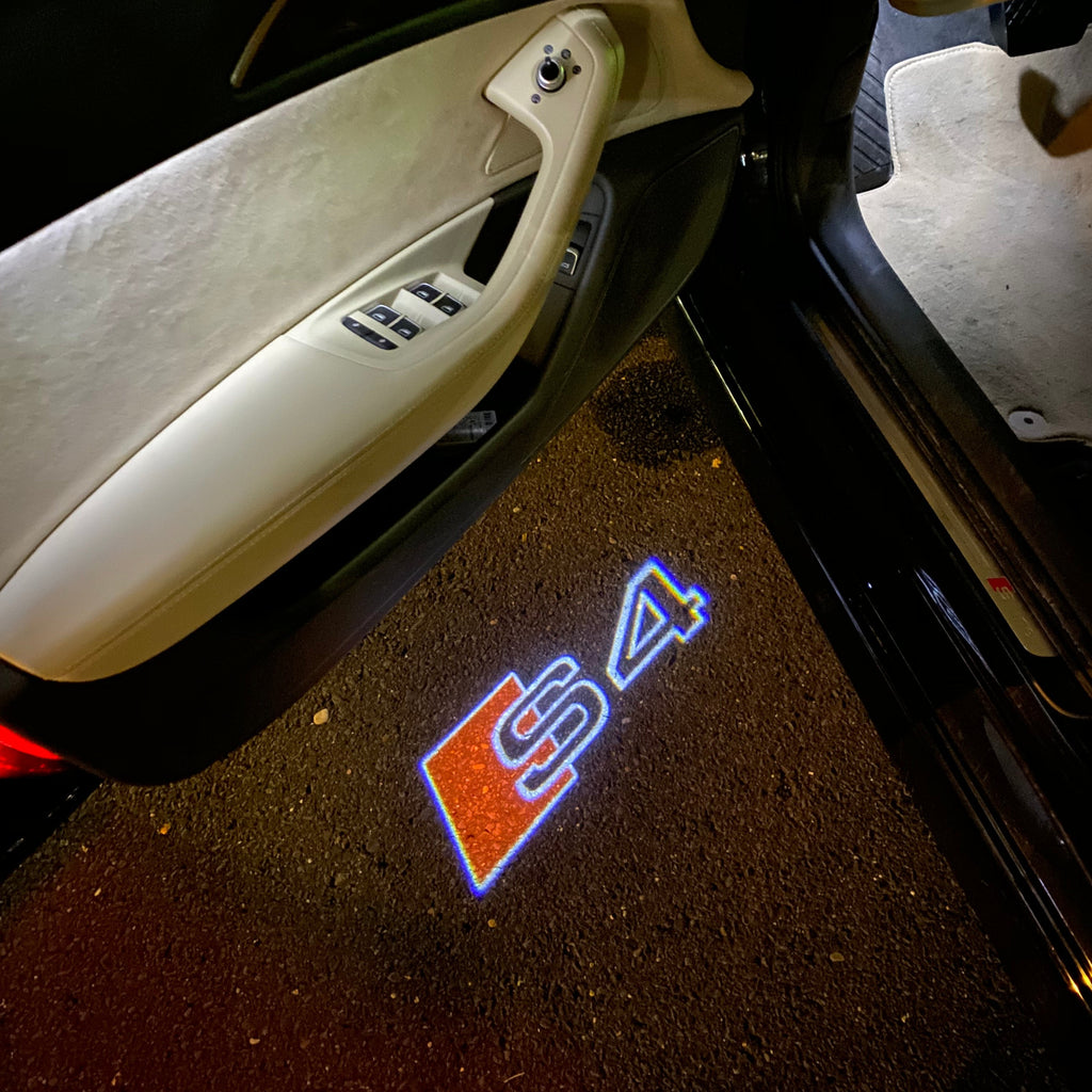 AUDI LOGO PROJECTOT LIGHTS Nr.19 (quantità 1 = 2 Logo Films /2 luci porta)
