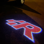 Volkswagen Door lights R Logo Nr. 146 (cantidad 1 = 2 películas con logotipo / 2 luces de puerta)