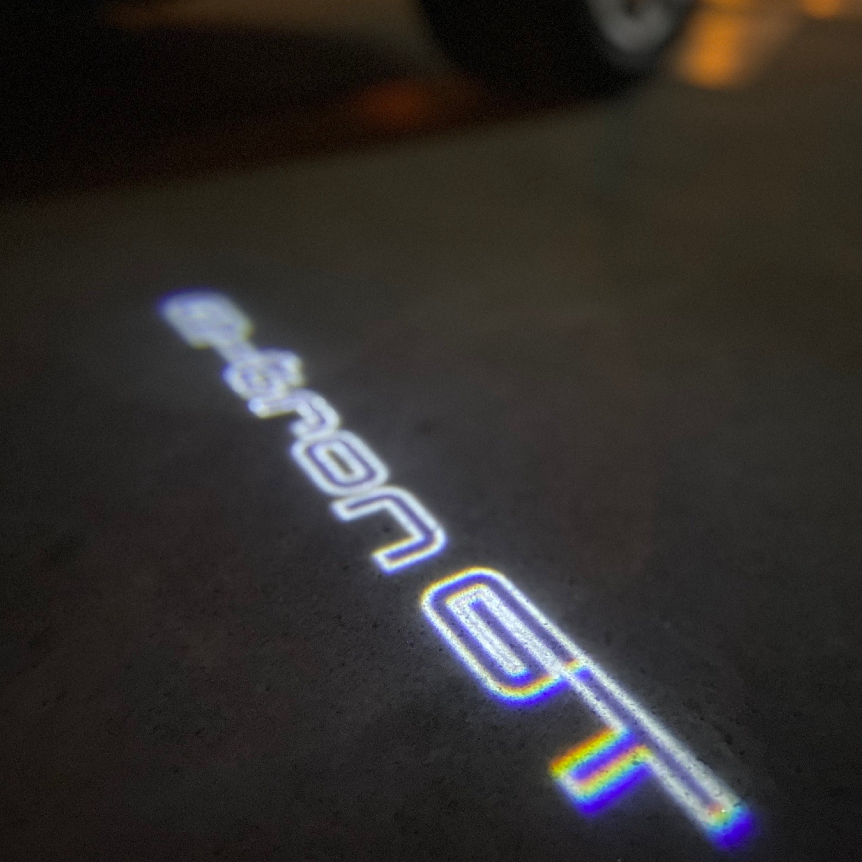 AUDI LOGO PROJECTOT LIGHTS Nr.19 (quantità 1 = 2 Logo Films /2 luci porta)
