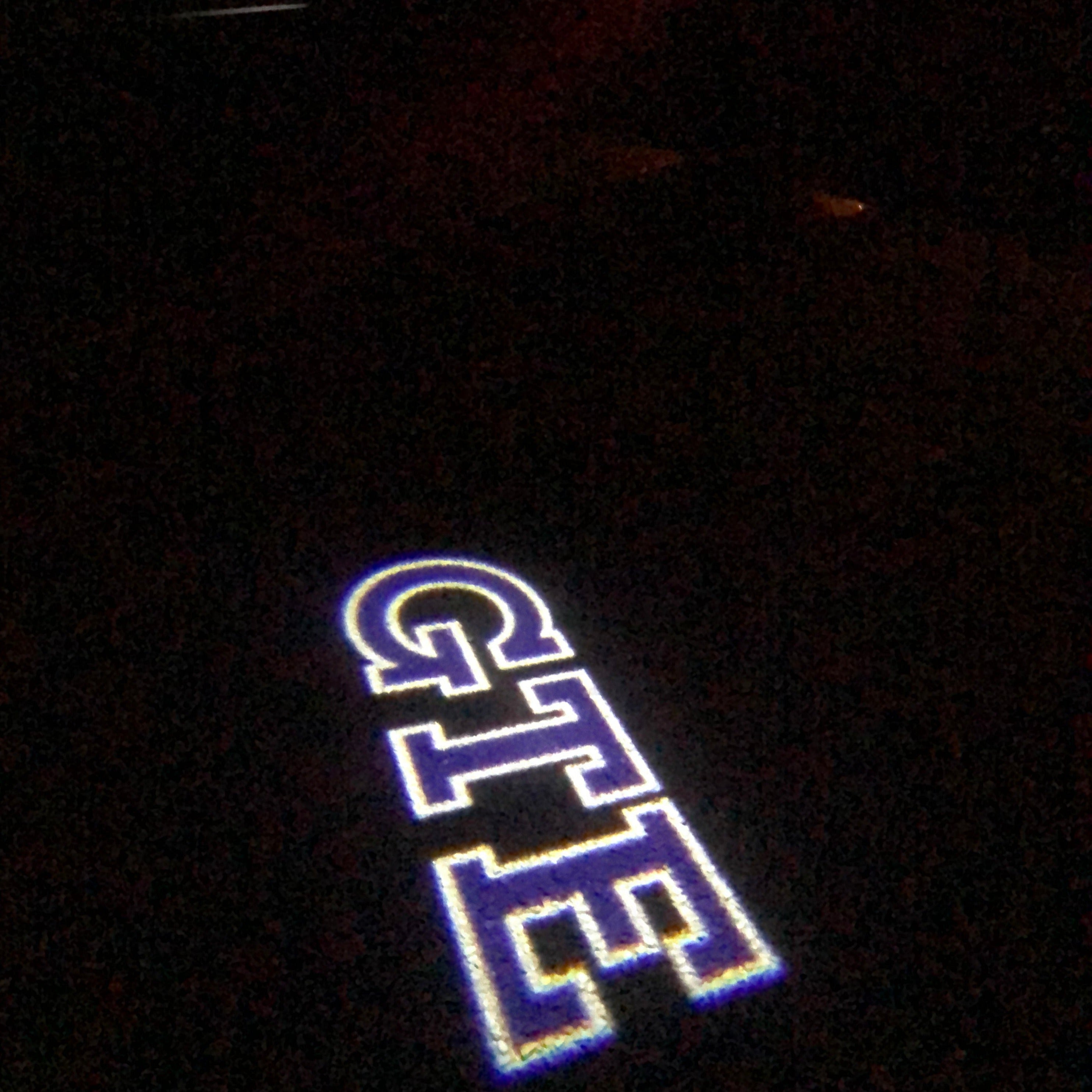 Volkswagen Door luces GTE Logo Nr. 44 (cantidad 1 = 2 Logo Films /2 luces de puerta)