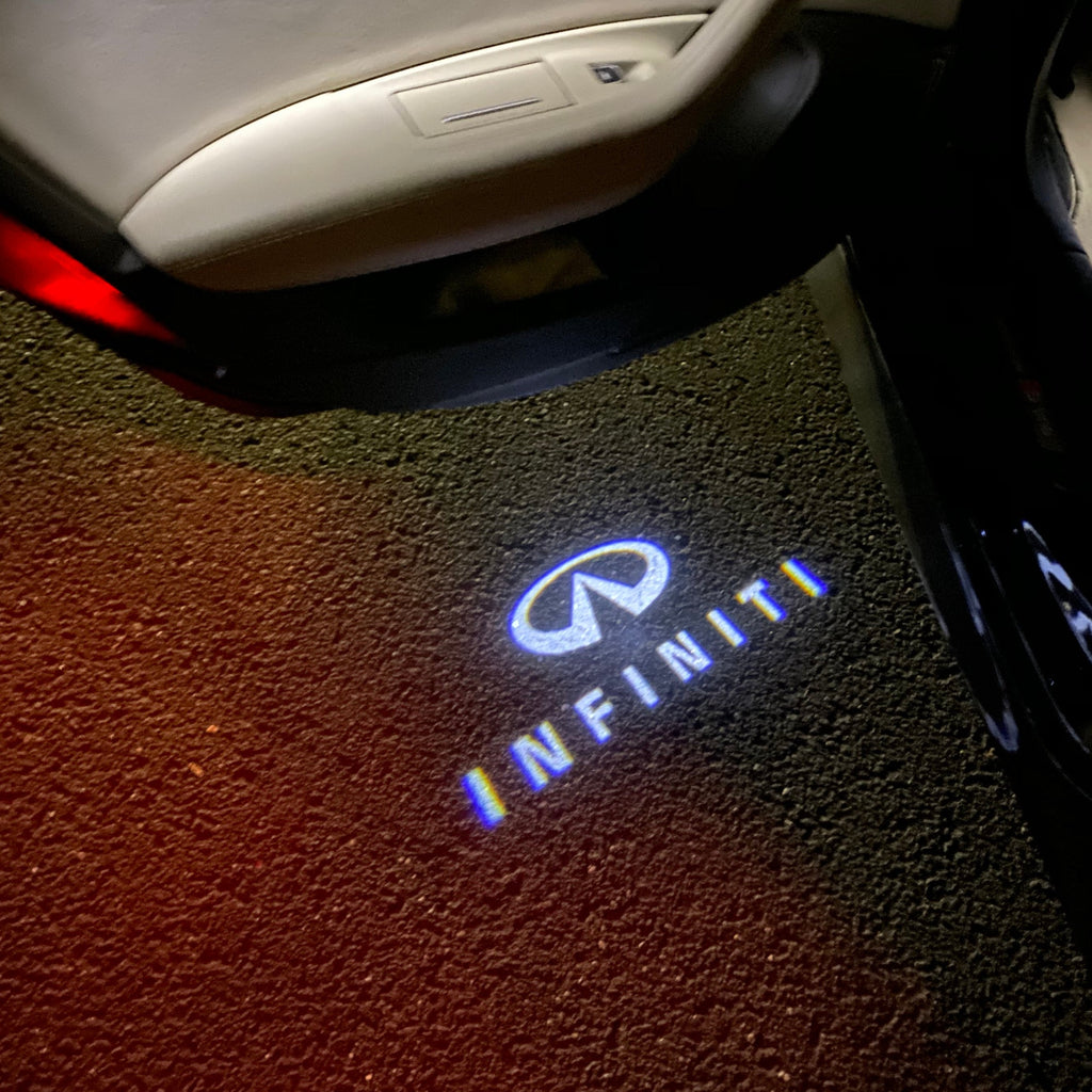 INFINTI LOGO PROJECROTR LIGHTS Nr.01 (Menge 1 = 1 Sets/2 Türleuchten)