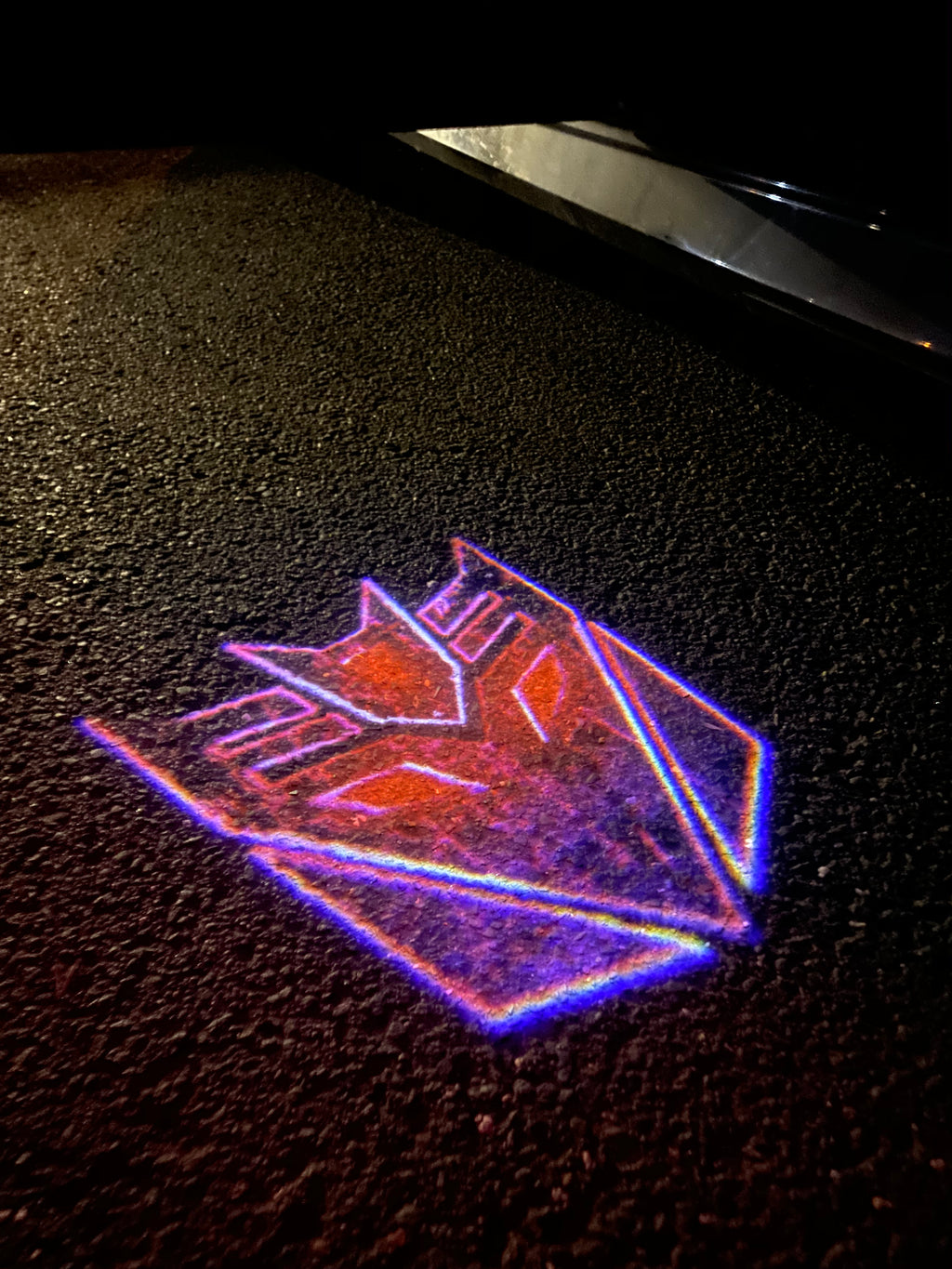 Transformers Logo door lights Nr.263  (quantity 1 = 2 Logo Films /2 door lights）Movie Series Logo