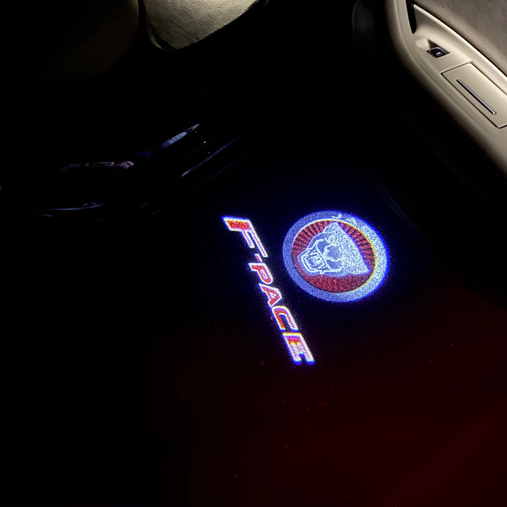 JAGUAR LOGO PROJECROTR LIGHTS Nr.132 (quantité 1 = 1 ensemble/2 feux de porte)