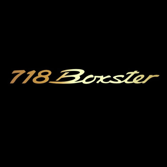 LUCES DE PROYECTOR LOGO PORSCHE Nr.58 (cantidad 1 = 2 Película con Logo / 2 luces de puerta)