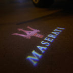 Maserati LOGO PROJECROTR LIGHTS Nr.02 (cantidad 1 = 1 juego/2 luces de puerta)