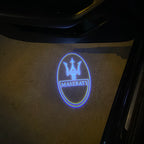 Maserati LOGO PROJECROTR LIGHTS Nr.01 (Anzahl 1 = 1 Sets / 2 Türleuchten)