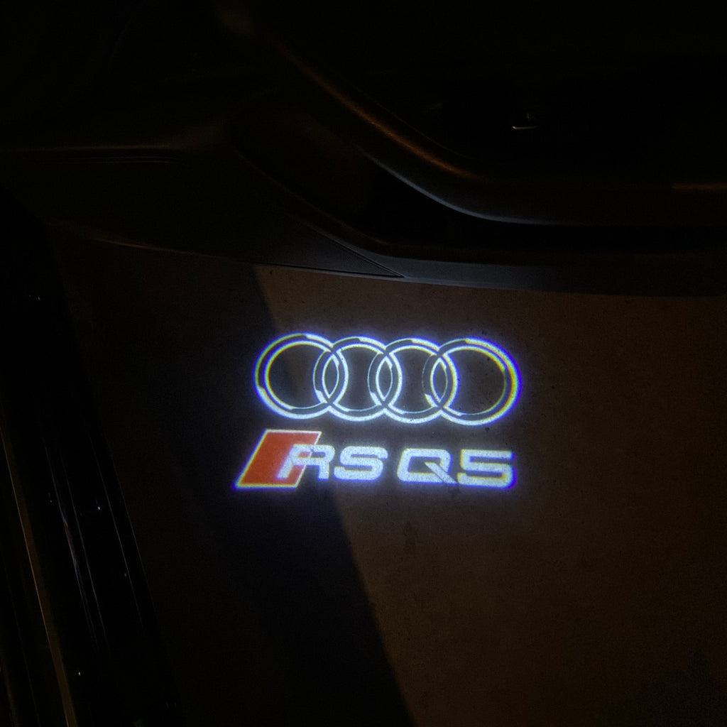AUDI LOGO PROJECTOT LIGHTS Nr.19 (quantità 1 = 2 Logo Films /2 luci porta)
