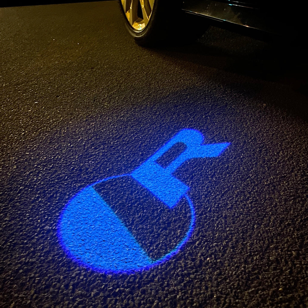 LUCI PROIETTORI LOGO JAGUAR Nr.32 (quantità 1 = 1 set / 2 luci porta)