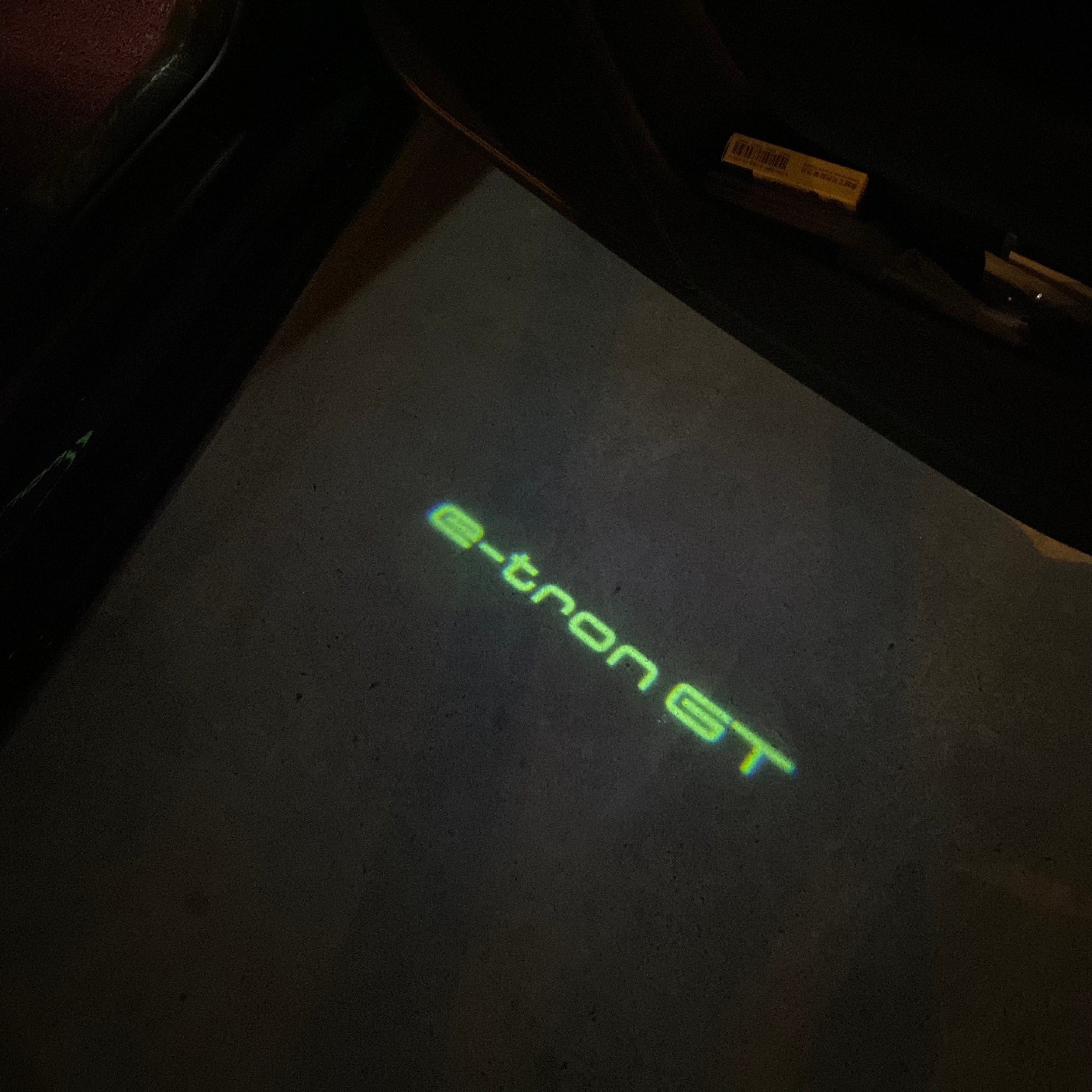 AUDI LOGO PROJECTOT LIGHTS Nr.19 (quantità 1 = 2 Logo Films /2 luci porta)