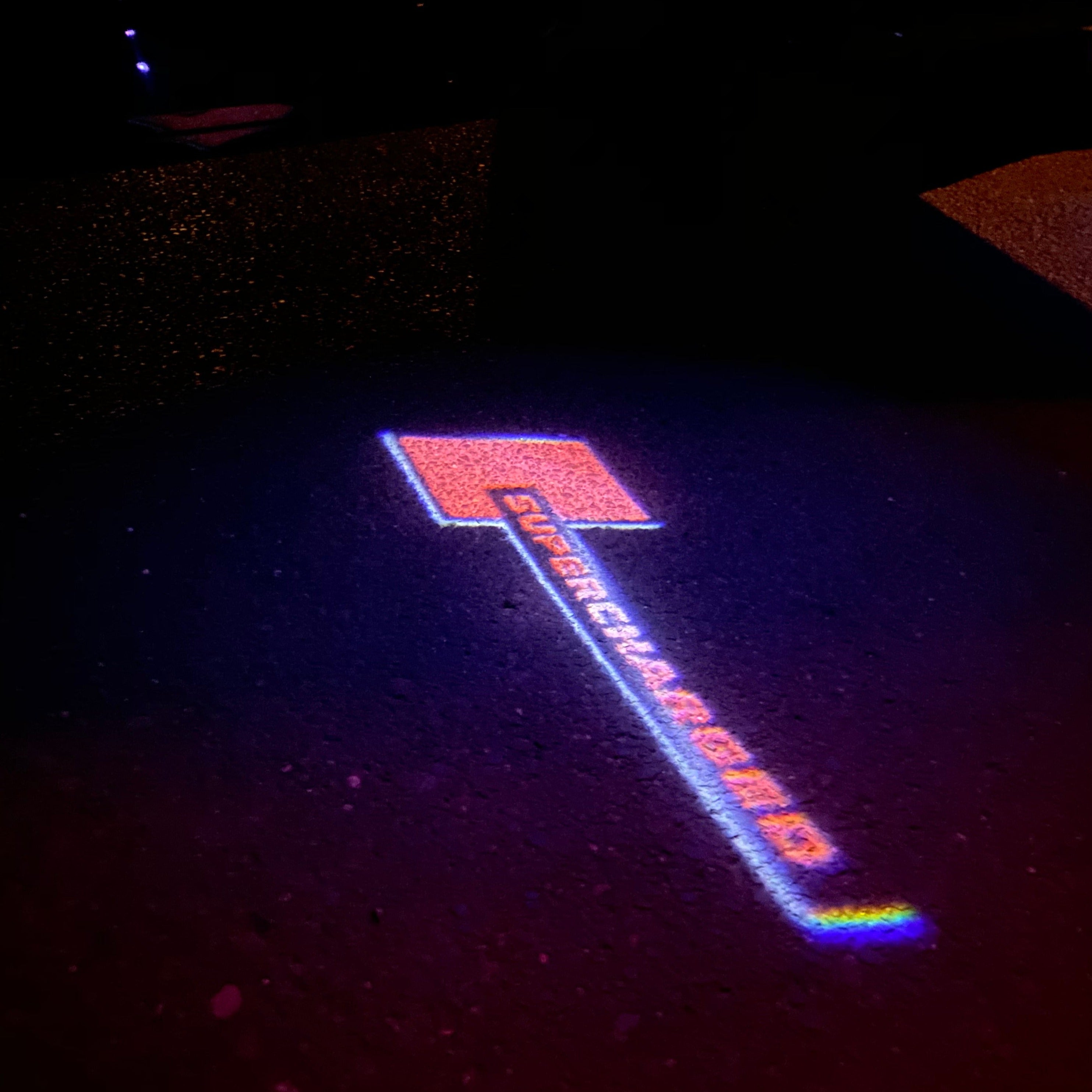 JAGUAR LOGO PROJECTOR LIGHTS Nr.81 (quantité 1 = 1 jeux / 2 lumières de porte)