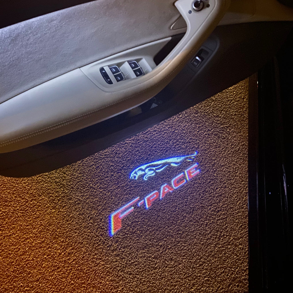 JAGUAR LOGO PROJECROTR LIGHTS Nr.128 (quantité 1 = 1 ensemble/2 feux de porte)