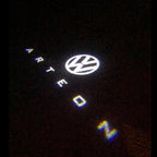 Volkswagen Arteon Luces de puerta Logo Nr. 84 (cantidad 1 = 2 películas con logotipo / 2 luces de puerta）