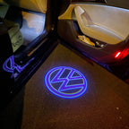 Volkswagen Door lights Logo Nr. 161 (cantidad 1 = 2 películas con logotipo / 2 luces de puerta)