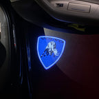 LUCI PROIETTORI LOGO Volvo Nr.73 (quantità 1 = 2 Logo Film / 2 luci porta)