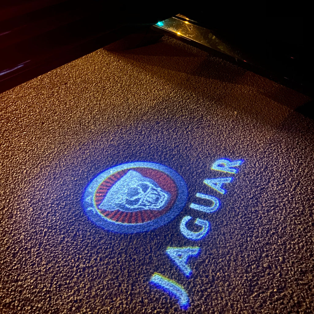 JAGUAR LOGO PROJECROTR LIGHTS Nr.02 (Menge 1 = 1 Sets/2 Türleuchten)
