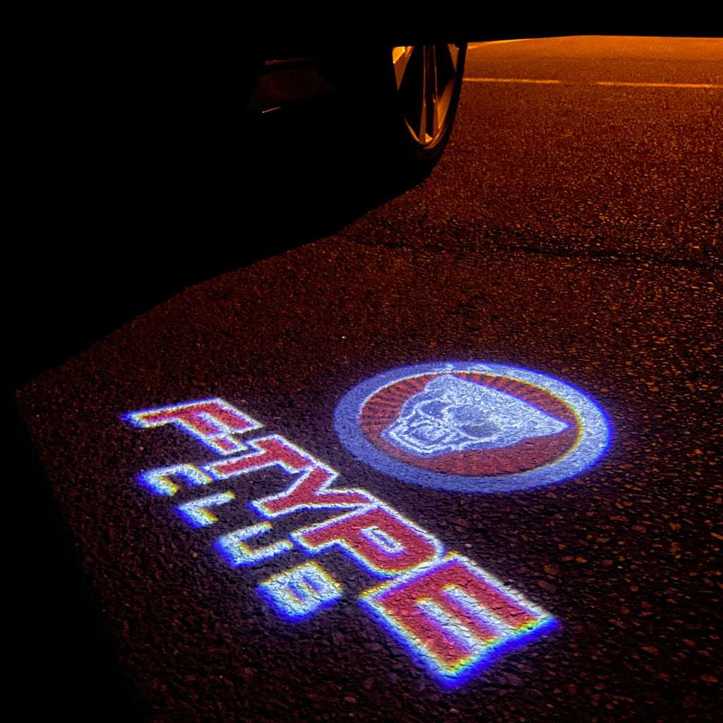 JAGUAR LOGO PROJECROTR LIGHTS Nr.135 (Menge 1 = 1 Sets/2 Türleuchten)