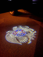 Arménie Հայաստանի Հանրապետություն logo drapeau national (quantité 1 = 1 ensembles / 2 film logo / Peut remplacer des lumières d’autres logos )
