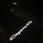 LUCI PROIETTORI LOGO PORSCHE Nr.61 (quantità 1 = 2 Logo Film / 2 luci porte)