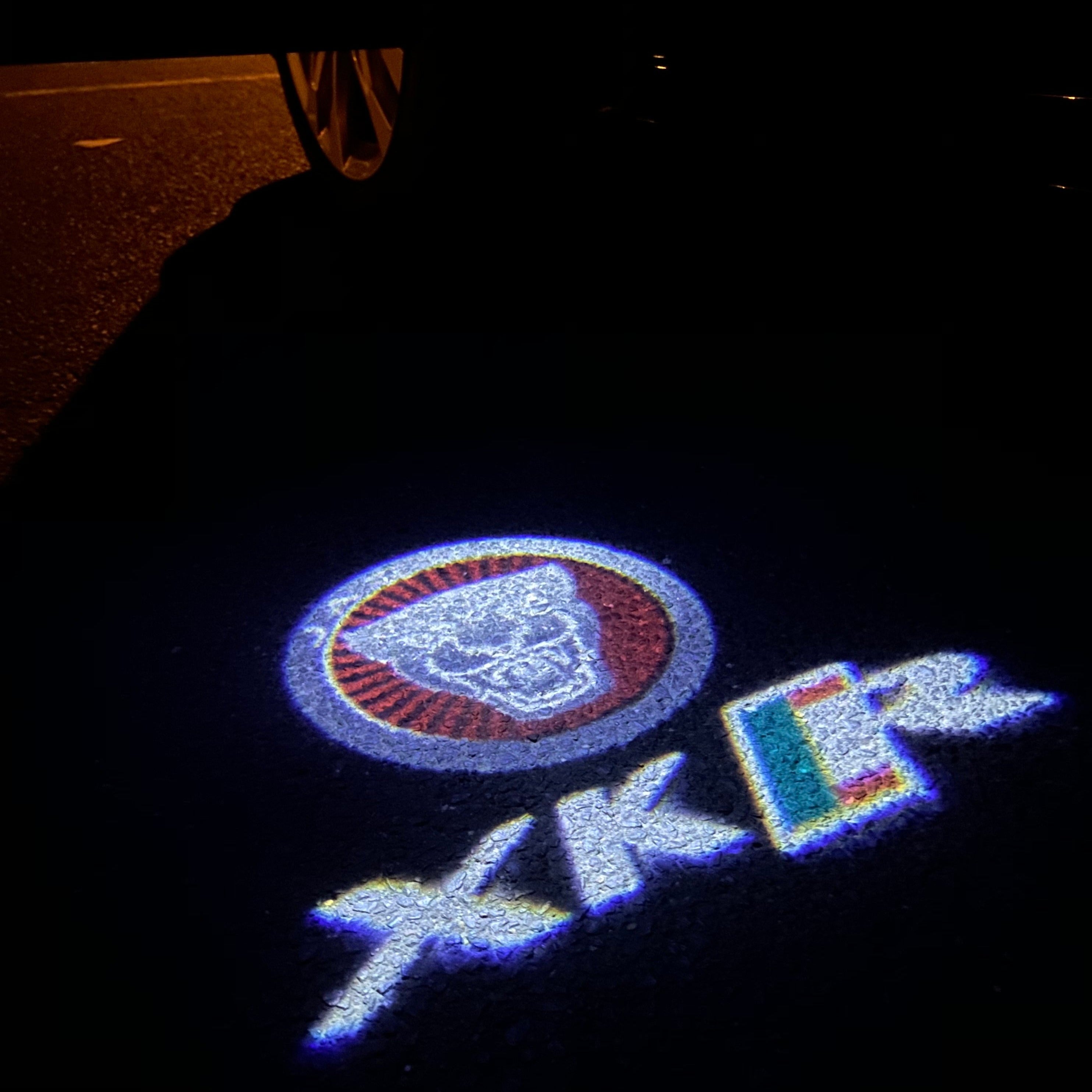 JAGUAR LOGO PROJECROTR LIGHTS Nr.97 (cantidad 1 = 1 juego/2 luces de puerta)