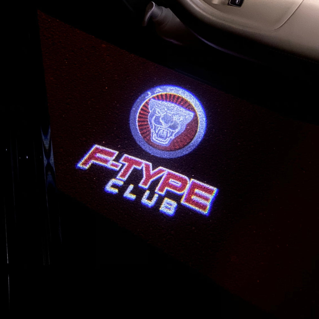 JAGUAR LOGO PROJECROTR LIGHTS Nr.135 (Menge 1 = 1 Sets/2 Türleuchten)