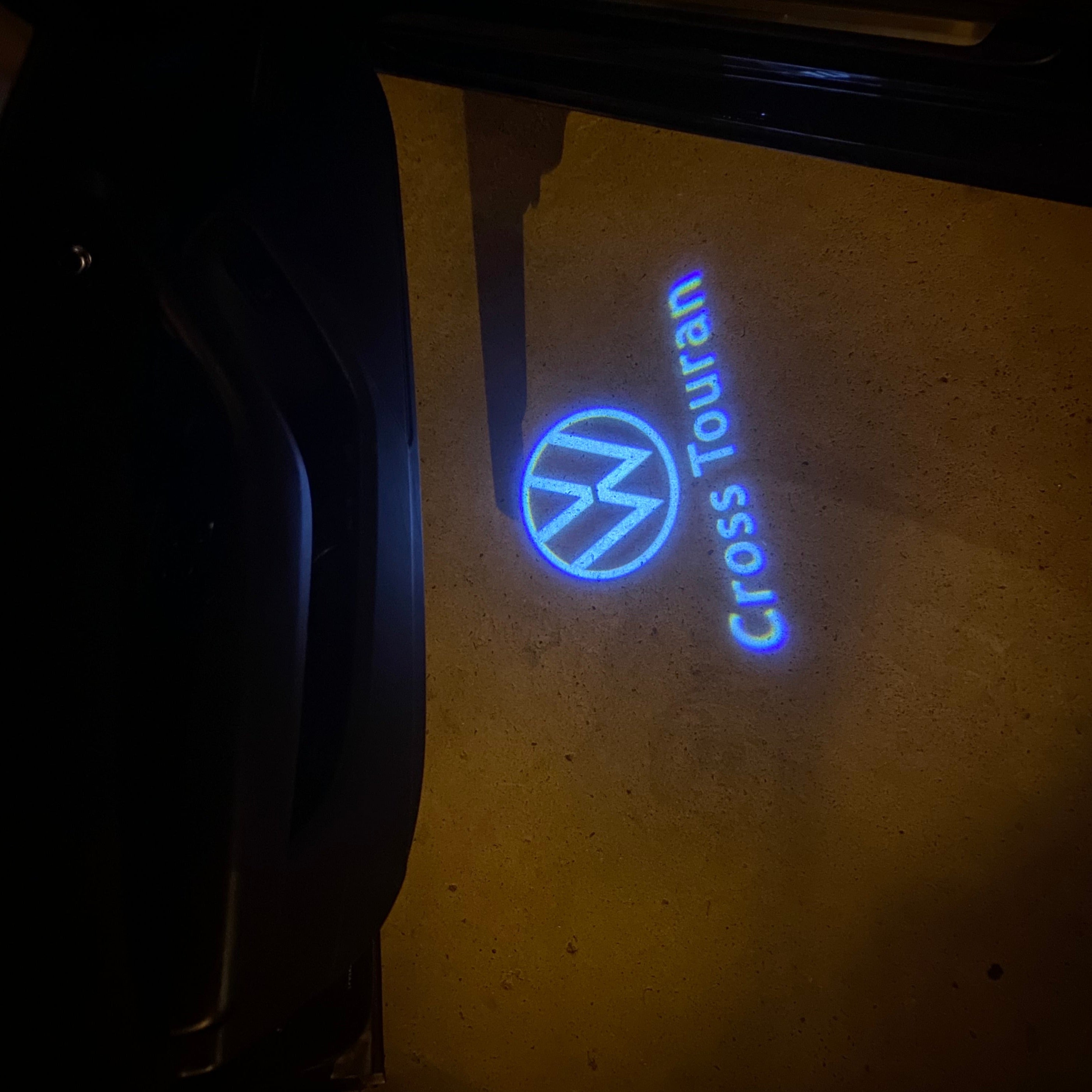 Volkswagen Door lights Logo Nr. 12 (cantidad 1 = 2 logo films /2 luces de puerta)