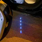 SKODA LOGO PROJECTOT LIGHTS Nr.19 (quantité 1 = 2 Logo Films /2 feux de porte)
