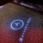 PROJECTEUR MERCEDES BENZ LOGO LIGHTS Nr.01 (quantité 1 = 1 sets / 2 door lights)