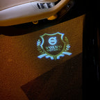 LUCI PROIETTORI LOGO Volvo Nr.99 (quantità 1 = 2 Logo Film / 2 luci porta)