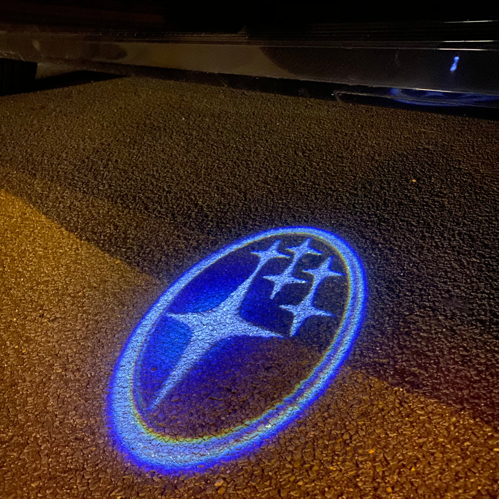 SUBARU LOGO PROJECROTR LIGHTS (quantity 1 = 1 sets/2 door lights) Nr.03A1